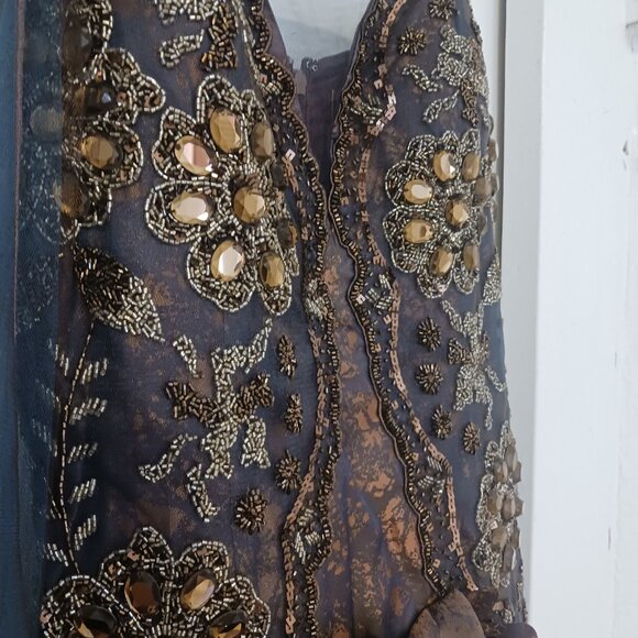 Sherry couture pageant formal dress size 10 - Picture 4 of 7